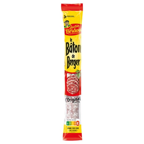 Justin Bridou Bâton de Berger Pur Porc 250g