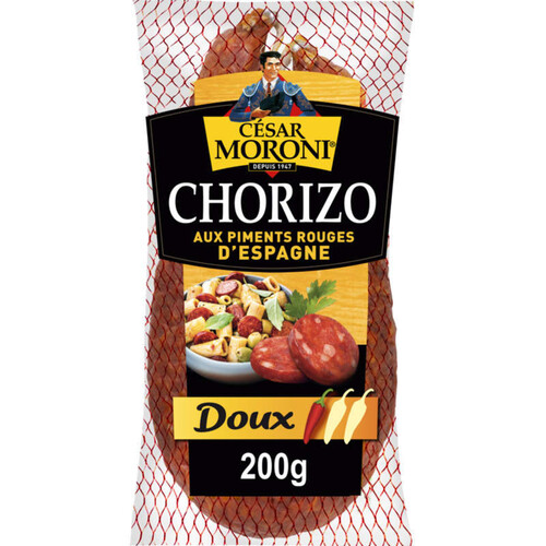 César Moroni Chorizo doux 200g