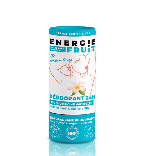 Energie Fruit Déodorant Deobalm Naturel Au Monoi 30G