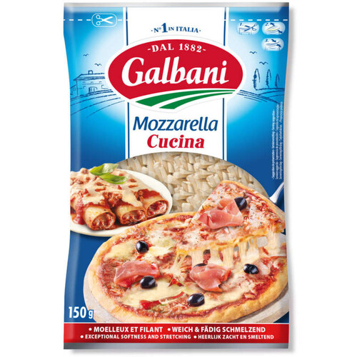 Galbani Mozzarella Cucina Râpée 150g