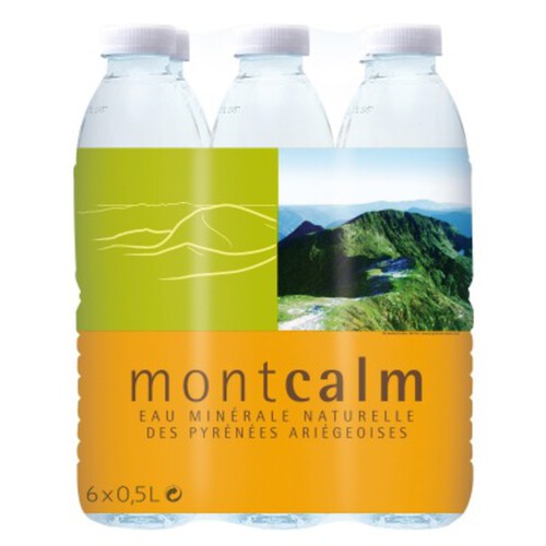 [Par Naturalia] Montcalm Pack Eau Minérale Naturelle 6X0.5L