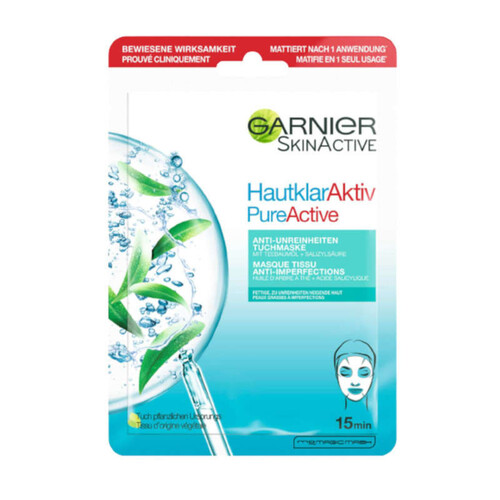 Garnier Masque Tissu Arbre à Thé Pure Active x1