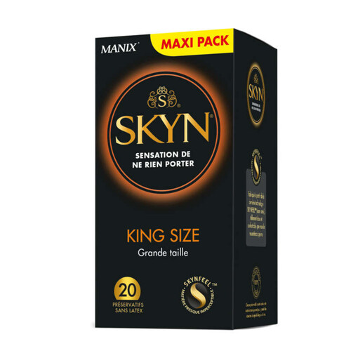 Manix Skyn King Size Préservatifs