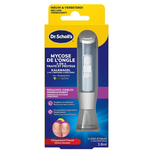 Scholl Solution 2En1 Ongles Abîmés Par Mycoses 40ml