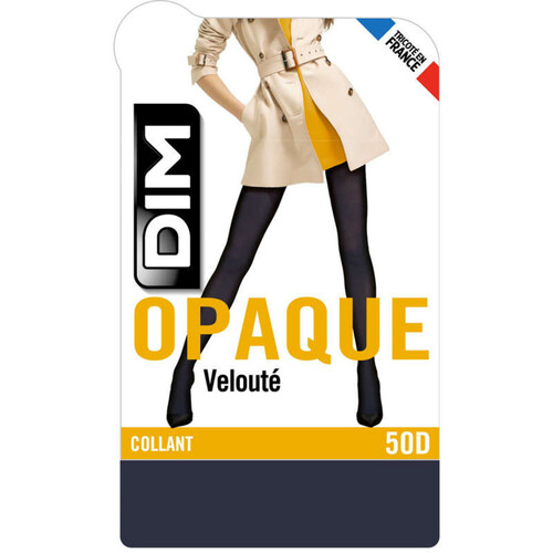 Dim Collant 50D Marine Opaque Veloutés Taille 1/2