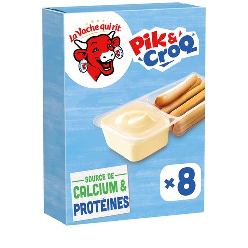 La Vache qui rit Pik & Croq x8 280g