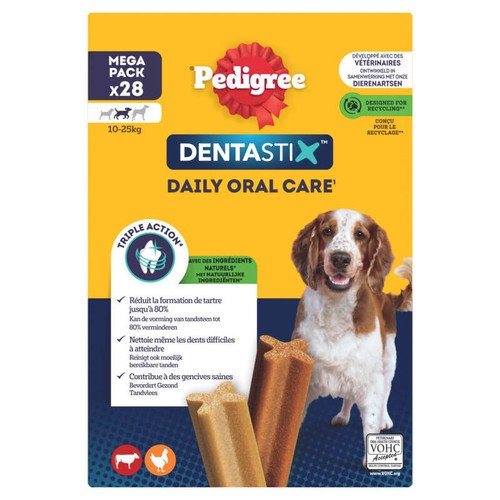 Pedigree Dentastix Bâtonnets pour chien moyen 720g
