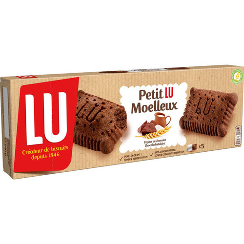 Lu Petits Lu Gâteaux Moelleux Chocolat 140g