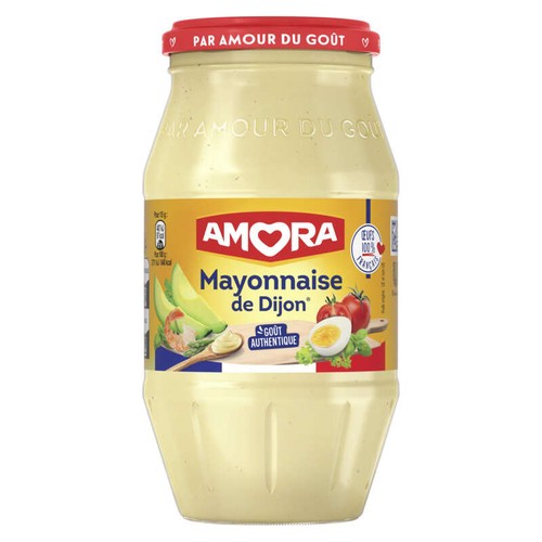 Amora Mayonnaise De Dijon Authentique En Bocal 385g