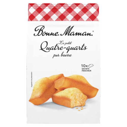 Bonne Maman 10 Petits Quatre-Quart 300 G