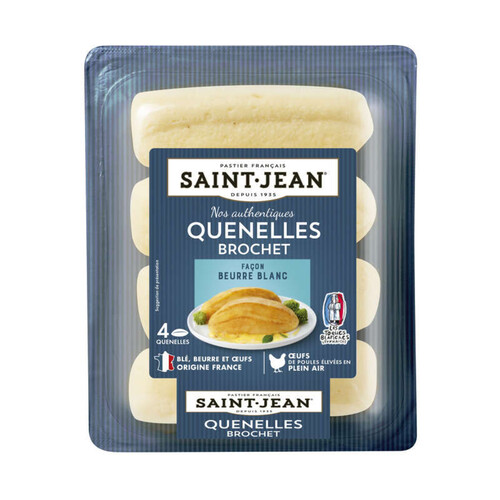 Saint Jean Quenelles de brochet au beurre et aux échalotes 340g