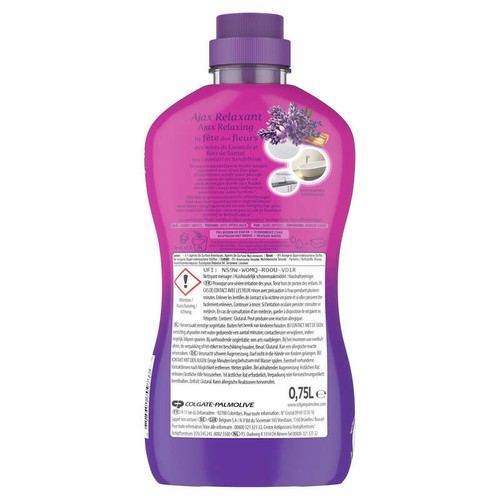 Ajax Relaxant Nettoyant Multi-Surface 750ML
