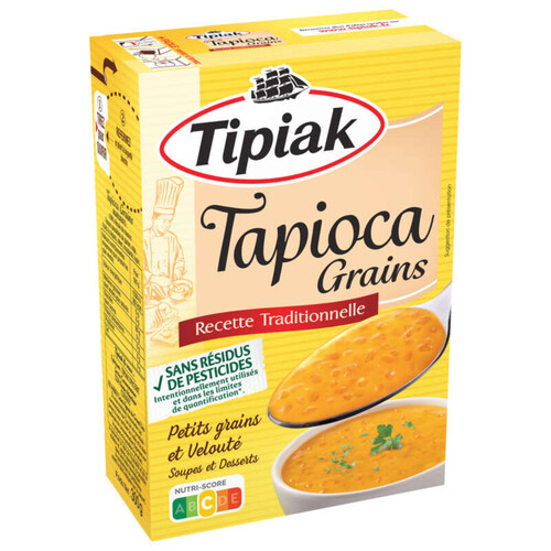 Tipiak Topioca Grains Recette Traditionnelle 300 G