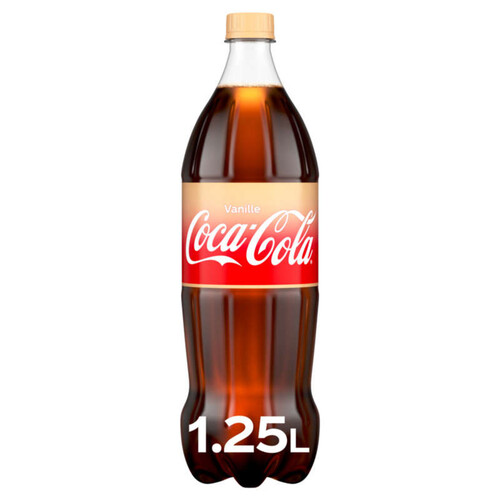 Coca-Cola Vanille Pet 1.25L Contour