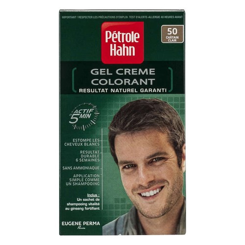 Pétrole Hahn Crème Colorante N°50 Chatain Clair 85ml