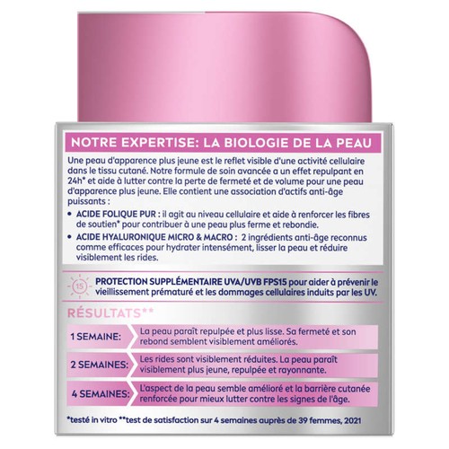 Nivea Expert Filler Soin Jour Anti-Âge Répulpant FPS15 50ml