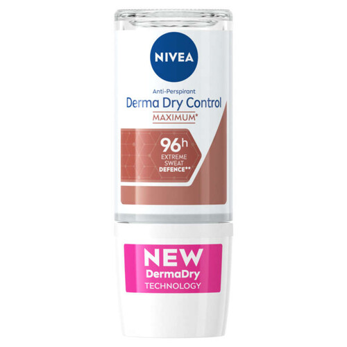 Nivea déodorant bille derma dry control 50ml