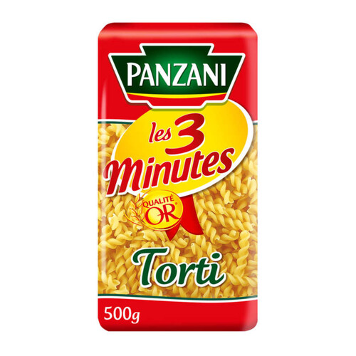 Panzani Qualité Or Torti Cuisson Rapide 500g