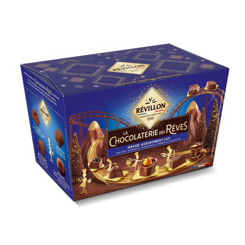 Révillon La Chocolaterie des Rêves Grand Assortiment Lait 214g