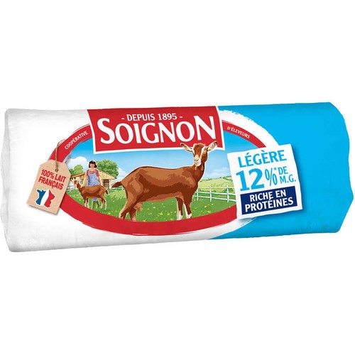 Soignon La Bûche De Chèvre Légère -30% 180g