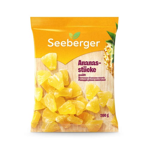 Seeberger Morceaux D'ananas 200g