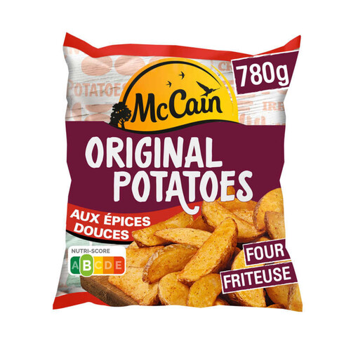 Mccain l'original potatoes aux épices douces 780g