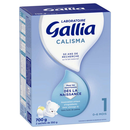 Gallia Calisma 1Er Âge 2X350G De 0 À 6 Mois