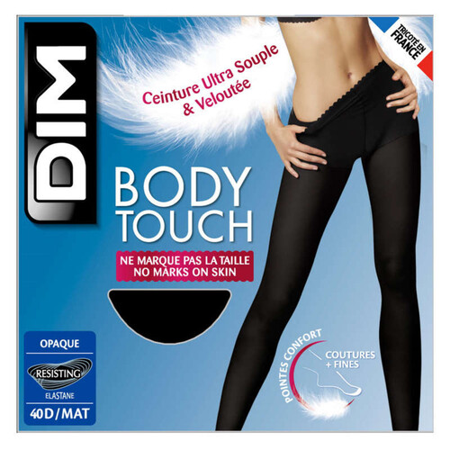 DIM Collant Body Touch Opaque Noir -T4