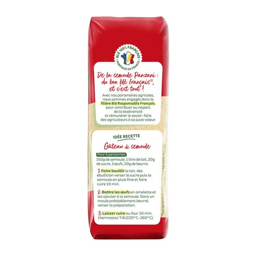 Panzani Semoule Fine 500g