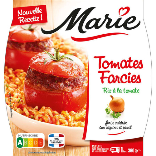 Marie Tomates Farcies et Riz à la tomate 360g