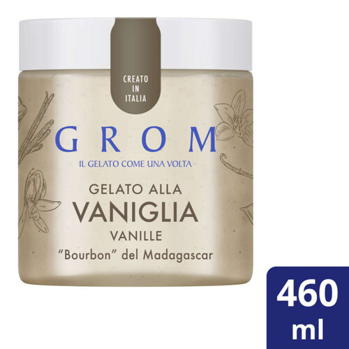 Grom Glace Pot Vanille 460ml