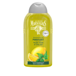 Le Petit Marseillais Shampooing gel aux extraits d'Ortie et Citron Bio 250ml