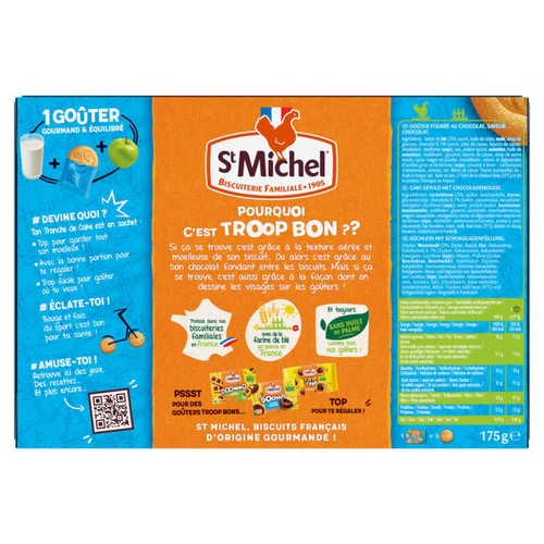 St Michel Tronches De Cake Chocolat x6
