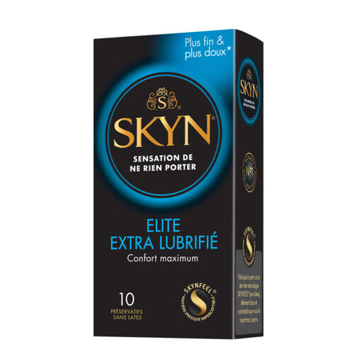 Manix Skyn Préservatifs Sans Latex Elite Extra Lubrifié x110