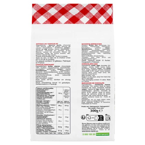 Bonne Maman Le moelleux au chocolat 300g
