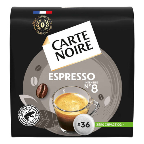 Carte Noire Café Espresso N°8 36 Dosettes 250G