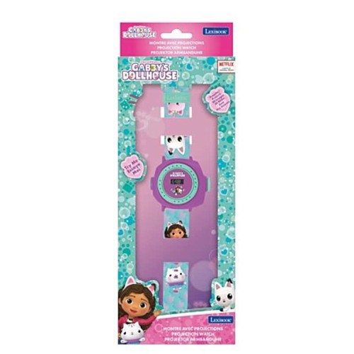 Lexibook Montre Bracelet avec Projections Gabby et la Maison Magique