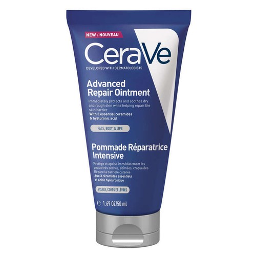CeraVe Pommade Réparatrice Intensive Visage Corps Lèvres 50ml