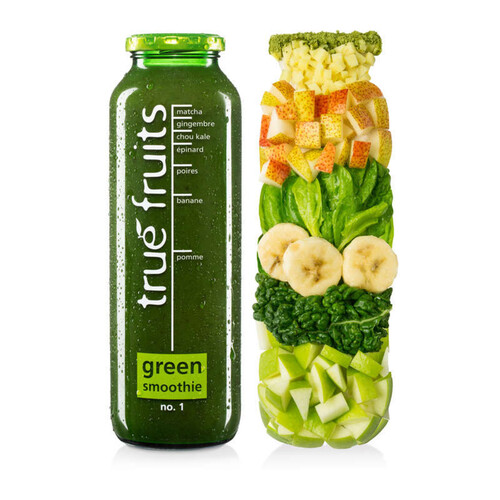 Trué Fruits green smoothie 75cl