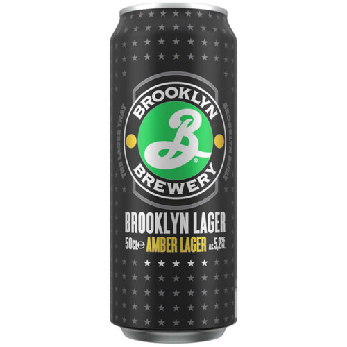 Brooklyn lager canette 5,2° - 50cl