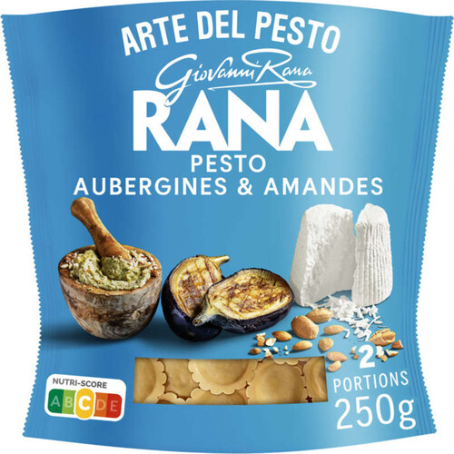 Rana Pâtes Fraiches Girasoli Pesto Aubergines et Amandes 250g