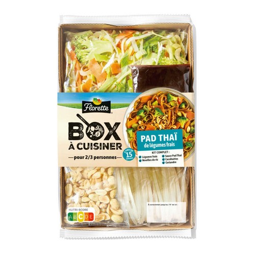 Florette Box à Cuisiner Pad Thaï De Légumes Frais 535g