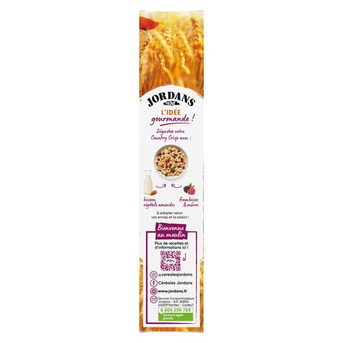 Jordans Country Crisp Céréales complètes & 3 baies 550g