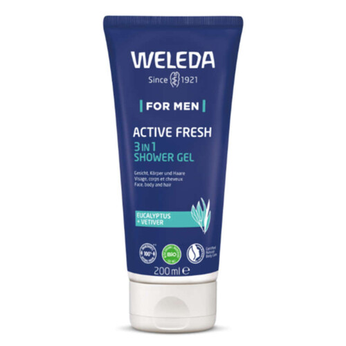 Weleda Gel Douche Energisant Homme 200Ml