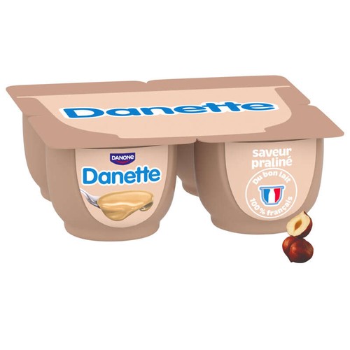 Danette Saveur Praliné 4x125g