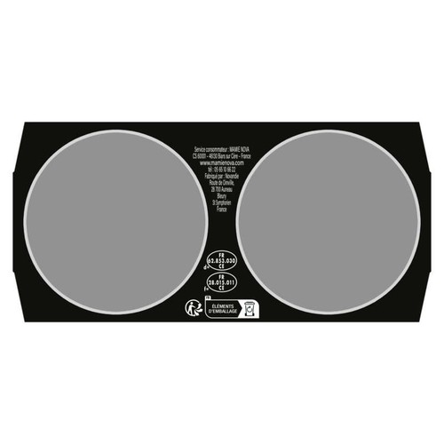 Mamie Nova Crème chocolat banane 2x150G