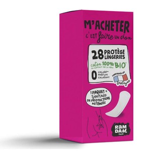 Ramdam Protège lingerie Coton 100% Bio x28