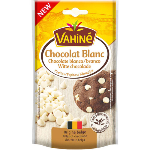 Vahiné Chocolat Blanc Pépites 100g
