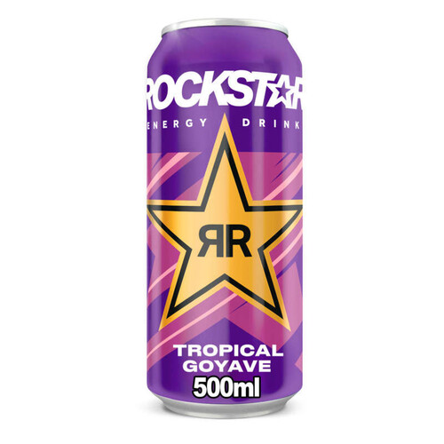 Rockstar Energy Drink Punched goût tropical goyave 50cl