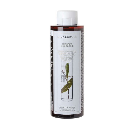 Korres Shampoing Antipelliculaire Cuir Chevelu Sec 250ml